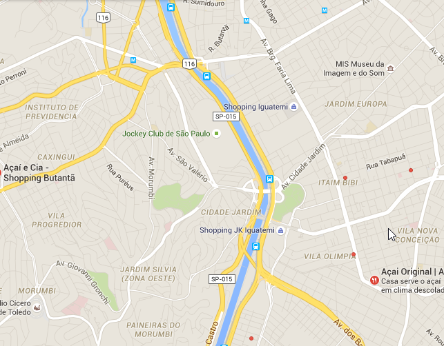 Google Maps São Paulo