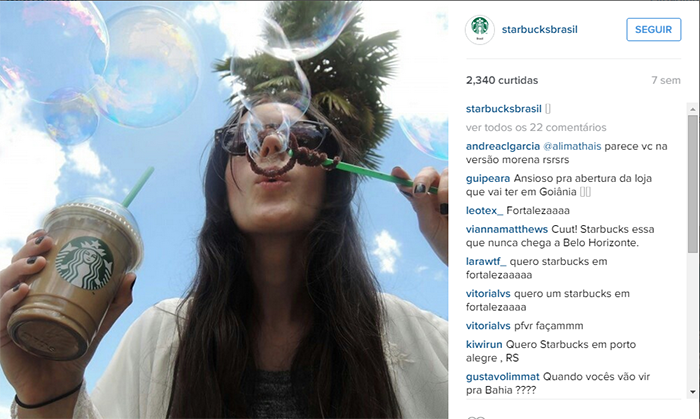 starbucks instagram