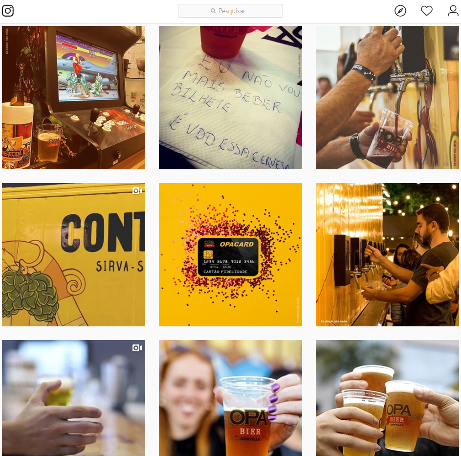 exemplo posts instagram para empresas